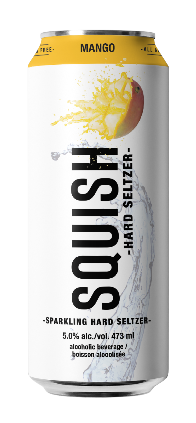 Squish Mango Hard Seltzer 473ml x 24